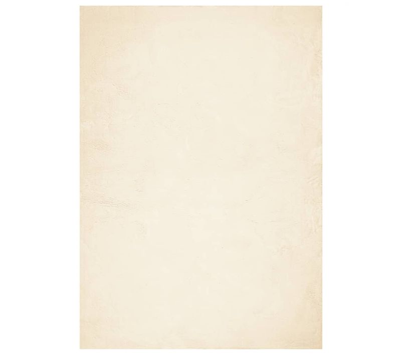 Tapis Huarte À Poils Courts Doux Et Lavable Crème 160x230 Cm