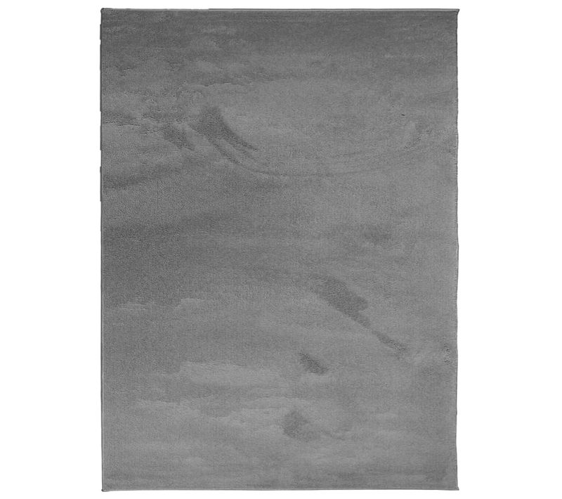 Tapis Oviedo À Poils Courts Anthracite 240x340 Cm