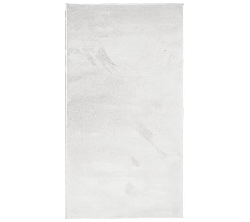 Tapis Oviedo À Poils Courts Gris 60x110 Cm