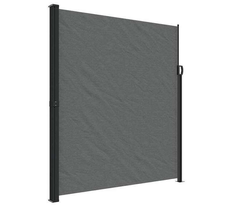 Auvent Latéral Rétractable Anthracite 220x600 Cm