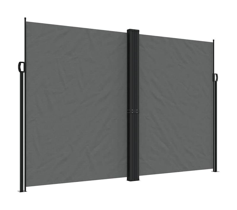 Auvent Latéral Rétractable Anthracite 220x600 Cm