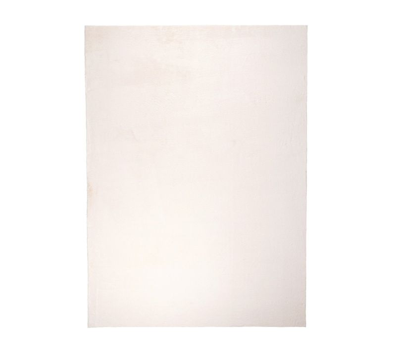 Tapis Doux à Poils Courts - Cozy Blanc - Rectangle - 80x140 Cm
