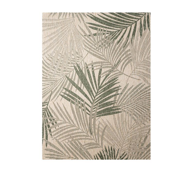 Tapis D'extérieur - Tiga Palm Vert - Rectangle - 160x230 Cm