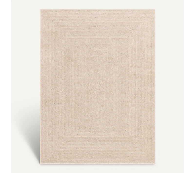 Tapis Scandinave - Lova Frames Beige - Rectangle - 200x290 Cm