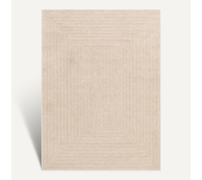 Tapis Scandinave - Lova Frames Beige - Rectangle - 230x330 Cm