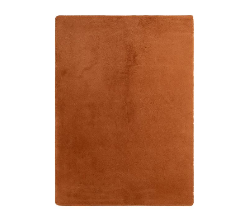 Tapis Doux à Poils Courts – Cozy Terracotta - Rectangle - 130x200cm