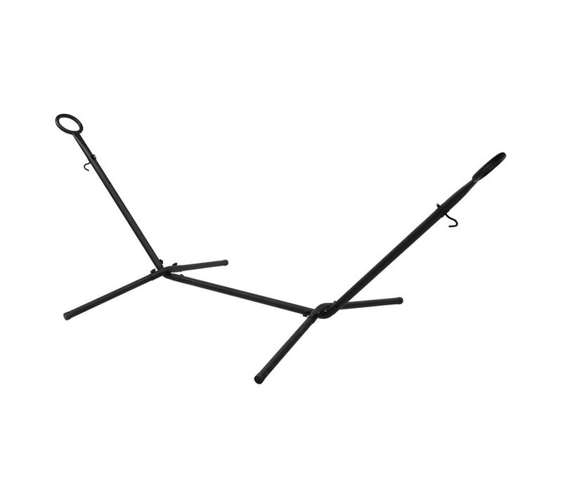 Support De Hamac Métal Noir 300 Cm