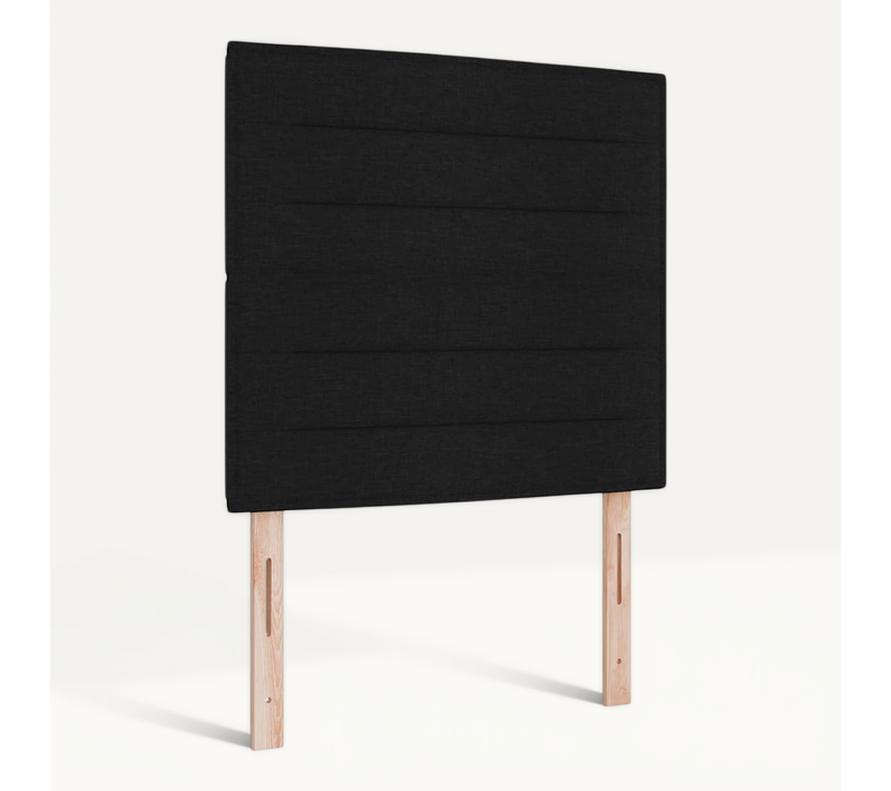 Tête De Lit Noir 100 Cm Tissu