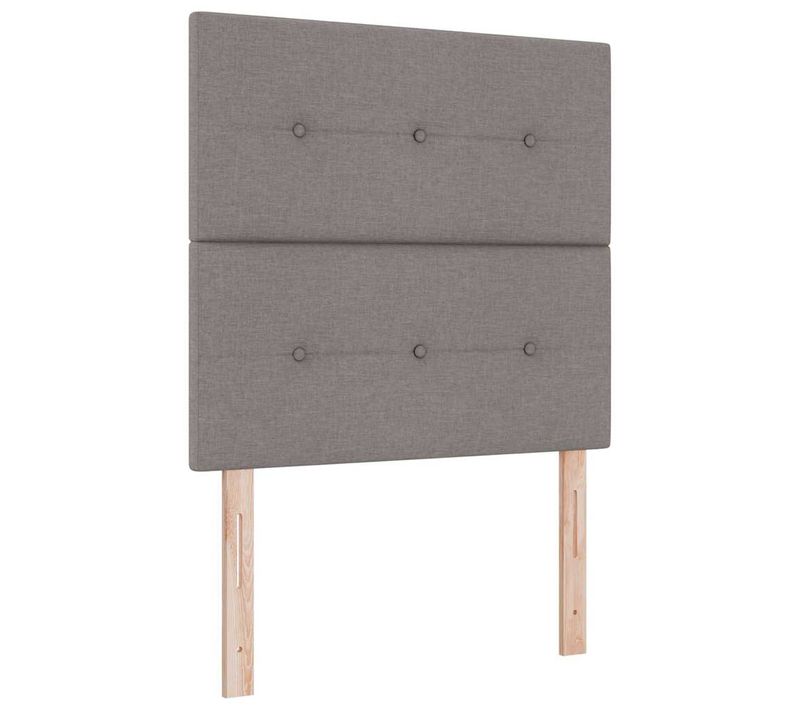 Tête De Lit Réglable En Hauteur Taupe 100 Cm Tissu