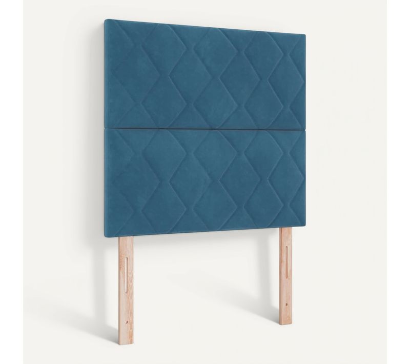 Tête De Lit Bleu Foncé 100 Cm Velours