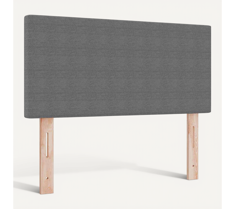 Tête De Lit LED Avec Des Lumières À LED Gris Clair 80 Cm Tissu