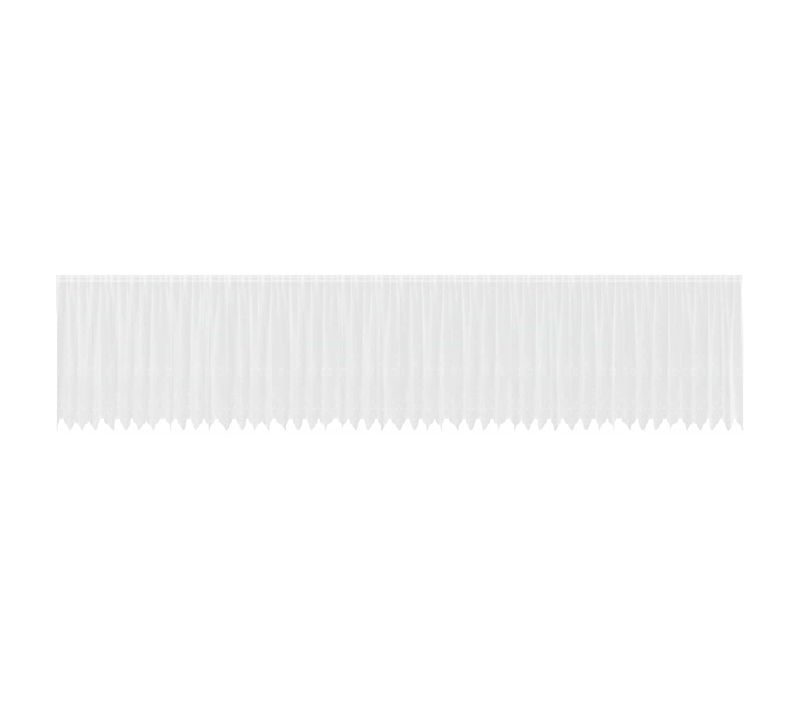 Rideau En Dentelle Floral Blanc 140 X 1200 Cm Polyester