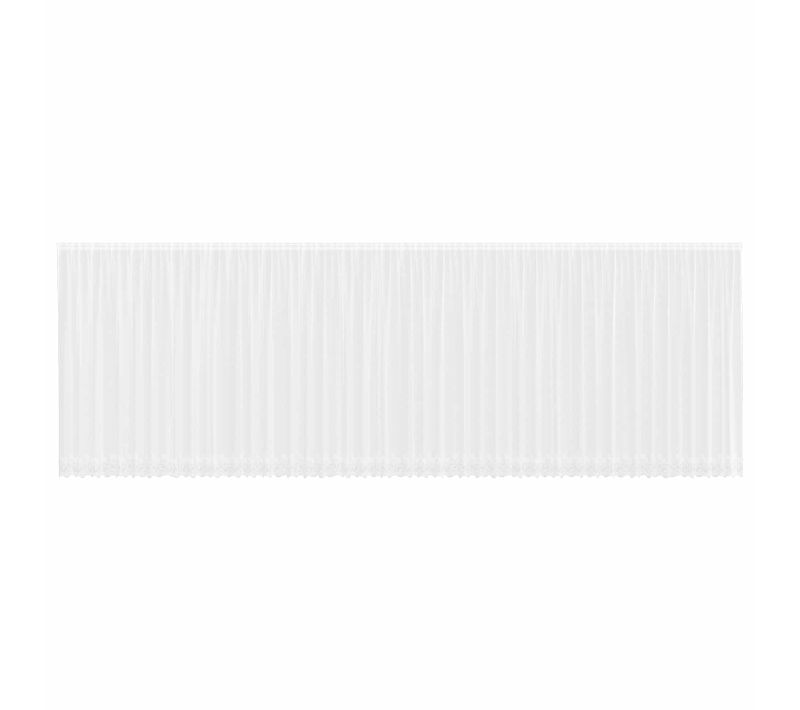 Rideau En Dentelle Floral Blanc 220 X 1200 Cm Polyester