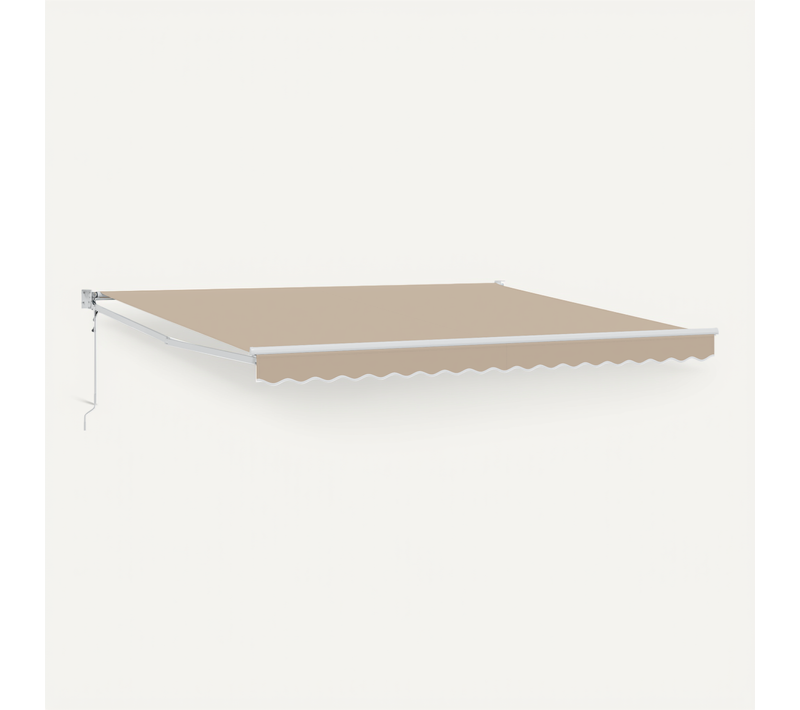 Store Rétractable Automatique Beige 400x300 Cm
