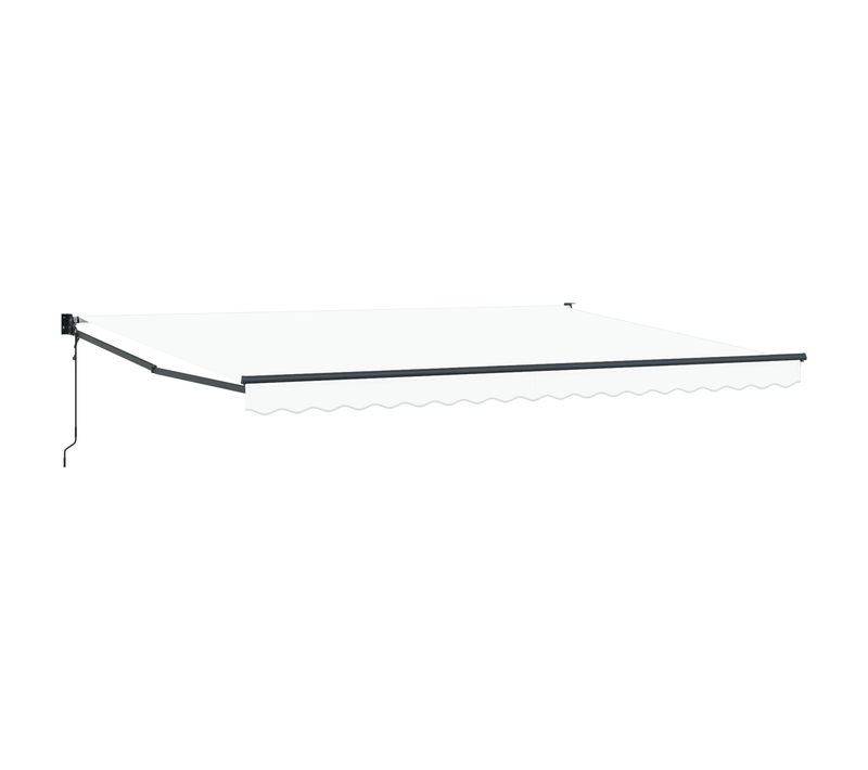Store Rétractable Automatique Blanc 450x300 Cm