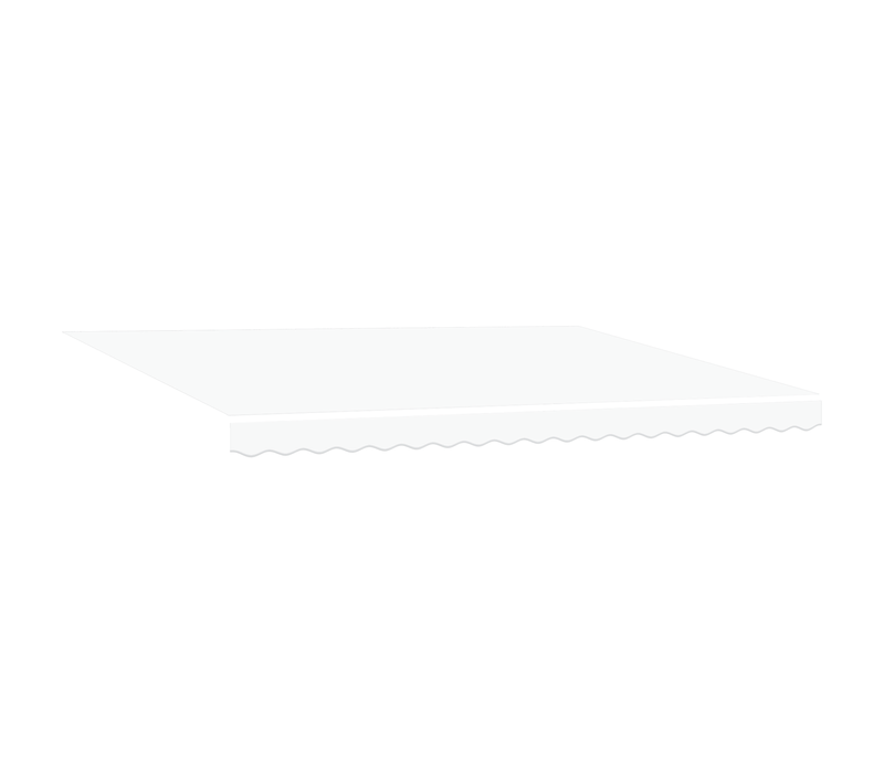 Store Rétractable Manuel  Avec LED Blanc 450x350 Cm
