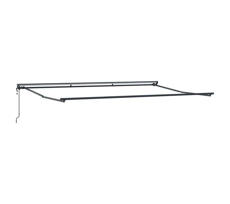 Cadre De Auvent Anthracite 5 X 3 M