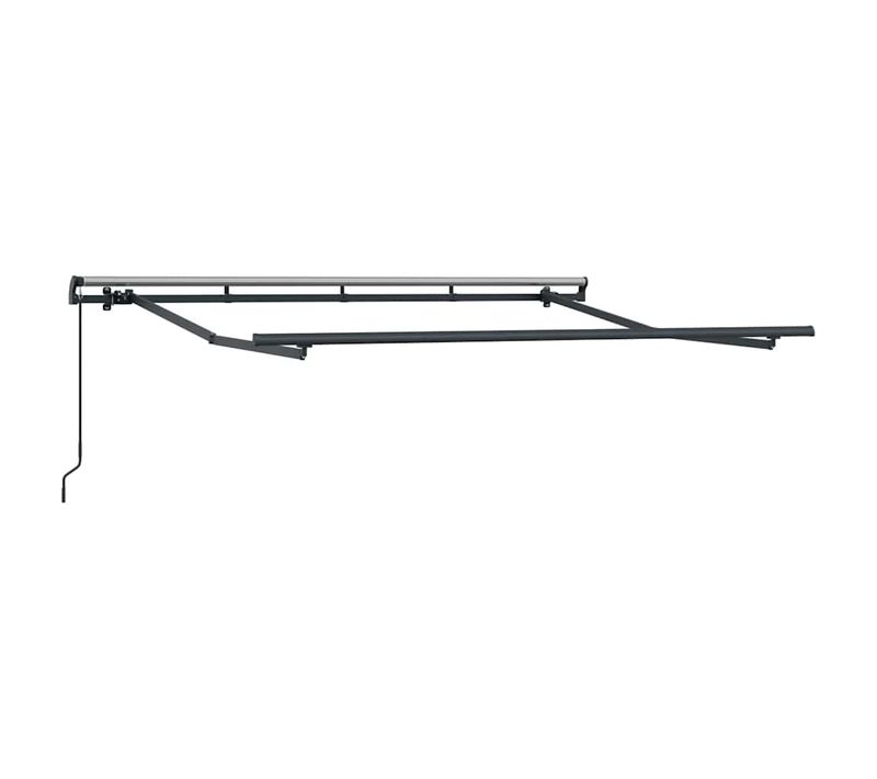 Cadre De Store Réttractable à Opération Manuelle 3x2 m Métal