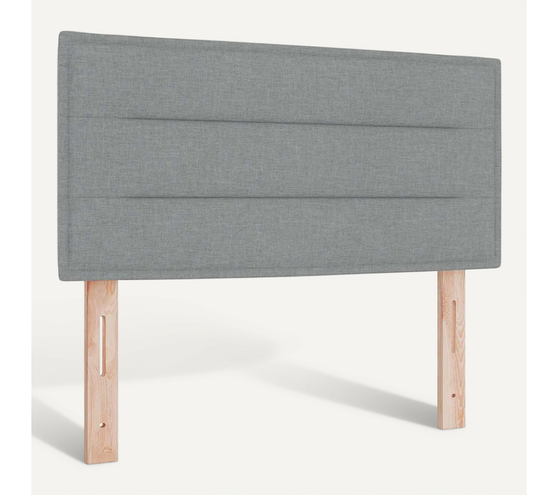Tête De Lit Gris Clair 90 Cm Tissu
