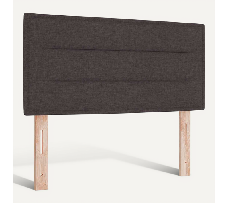 Tête De Lit Marron Foncé 90 Cm Tissu