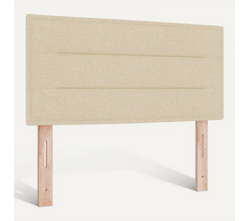 Tête De Lit Crème 90 Cm Tissu