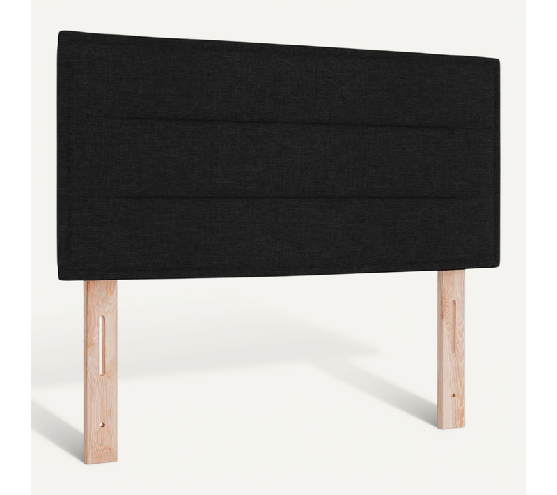 Tête De Lit Noir 100 Cm Tissu
