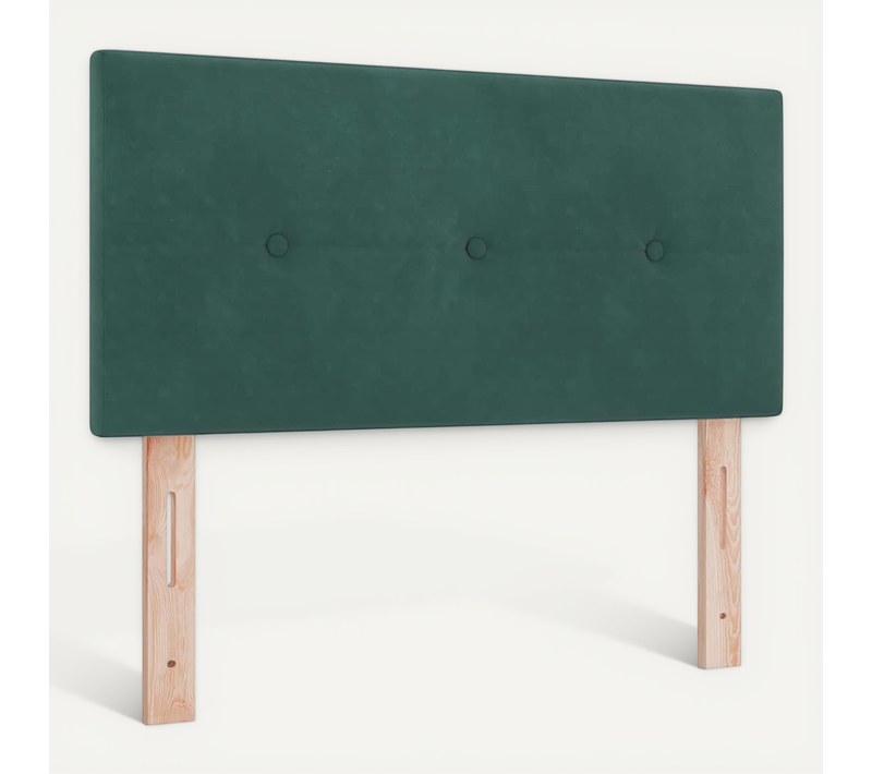 Tête De Lit Vert Foncé 80 Cm Velours