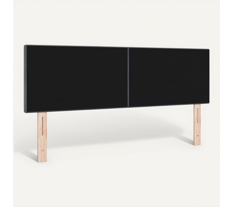 Tête De Lit Gris Foncé 160 Cm Velours