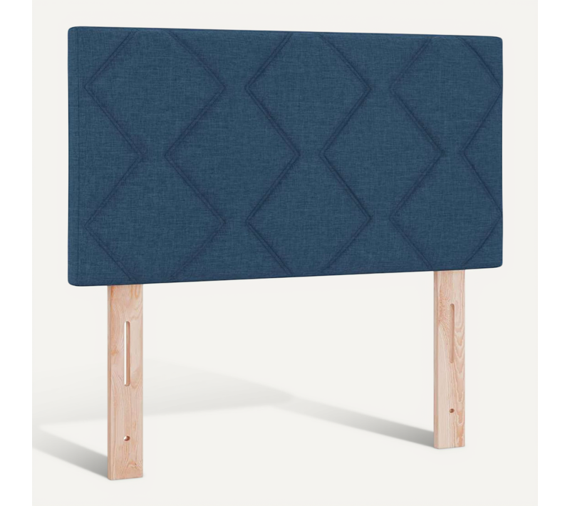 Tête De Lit Bleu 80 Cm Tissu