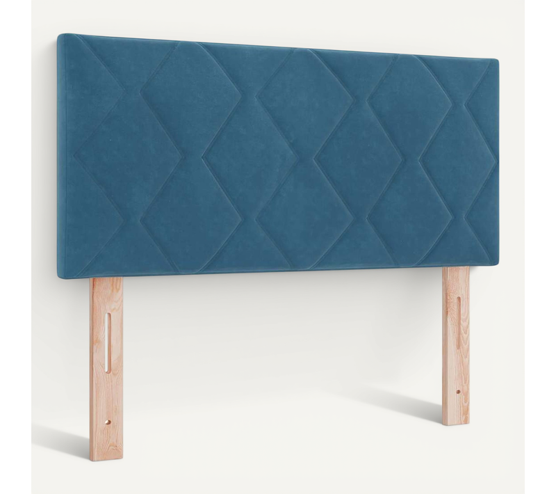 Tête De Lit Bleu Foncé 90 Cm Velours
