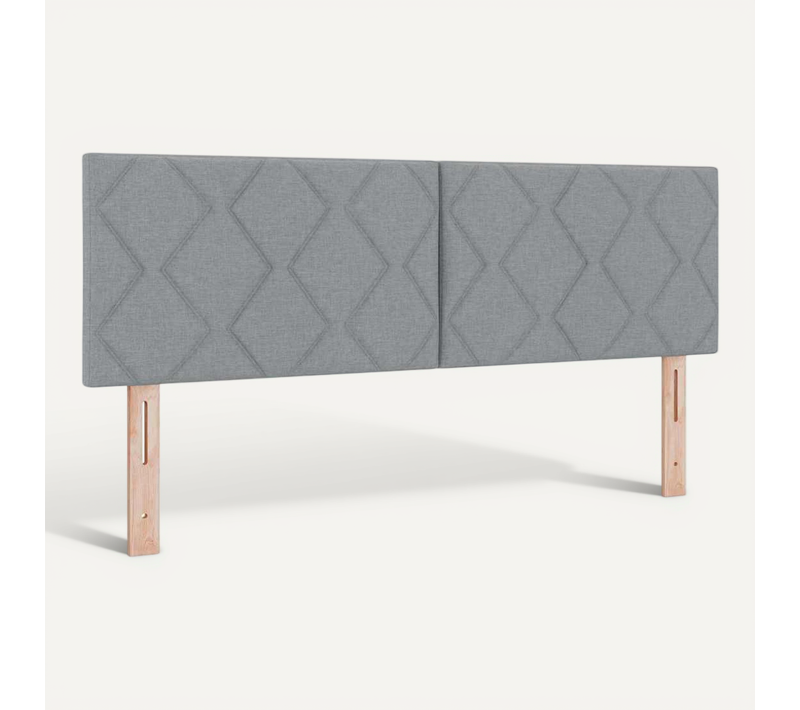 Tête De Lit Gris Clair 160 Cm Tissu