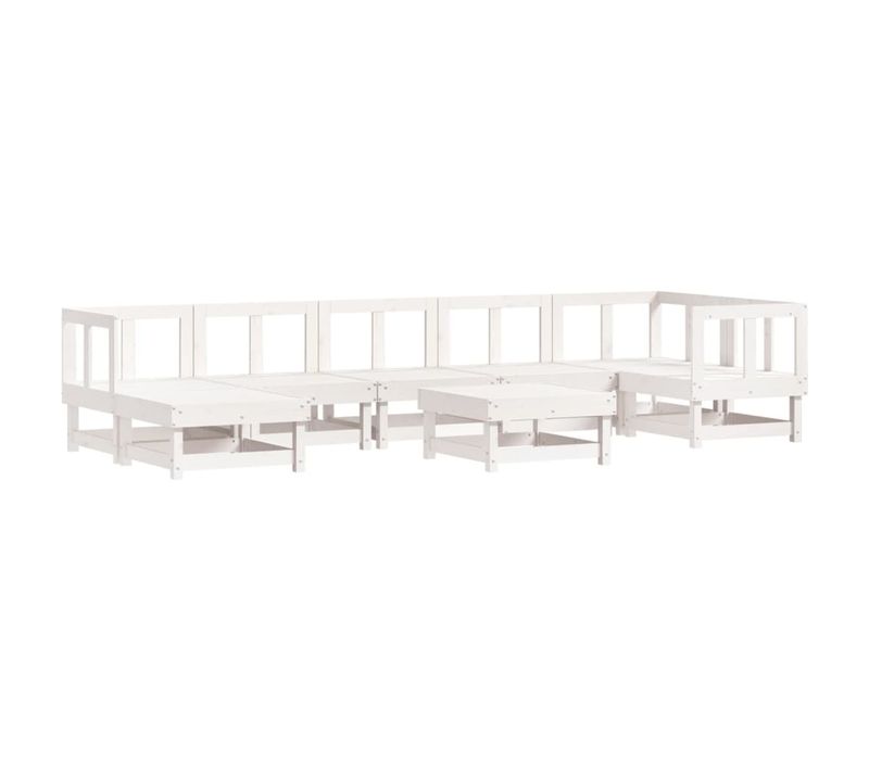 Canapé De Jardin Camila 8 Places Multicolore