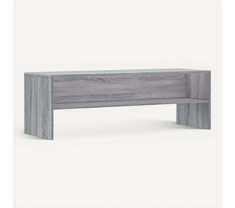 Meuble TV Sonoma Gris 120x40x40 Cm Bois D'ingénierie