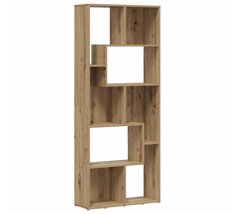 Bibliothèque Artisan Chêne 67x24x161 Cm Bois D'ingénierie