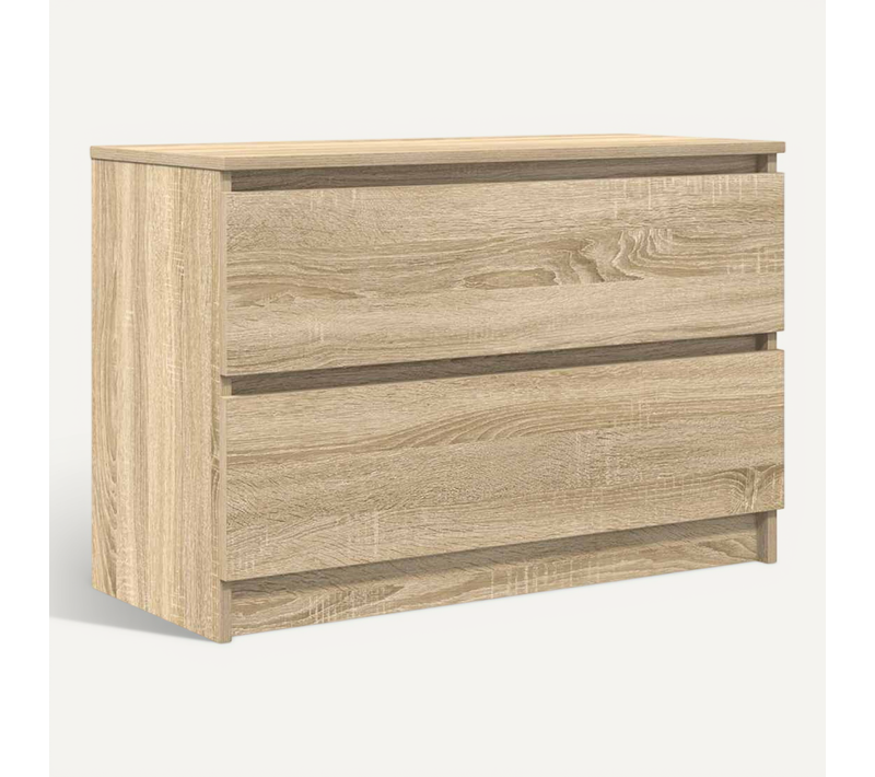 Meuble TV Chêne Sonoma 80x35x54 Cm Bois D'ingénierie
