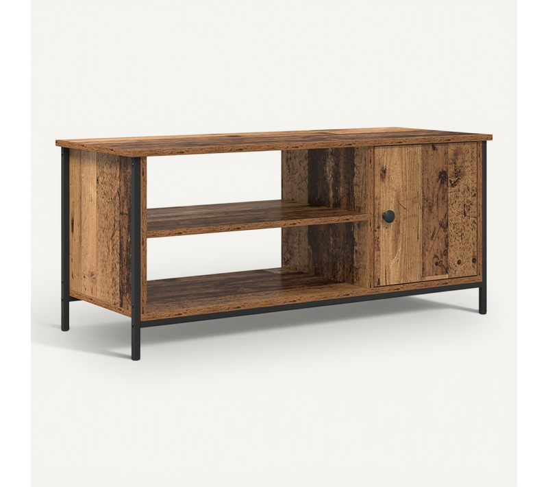 Meuble TV Bois Ancien 100 X 40 X 45 Cm Bois D'ingénierie