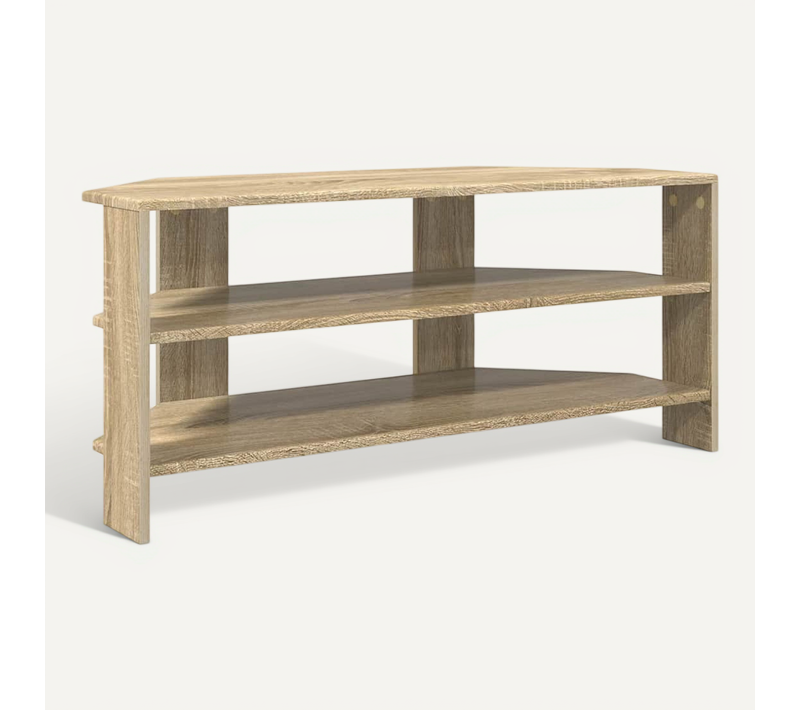 Meuble TV d'angle Chêne Sonoma 102x40,5x45cm Bois D'ingénierie