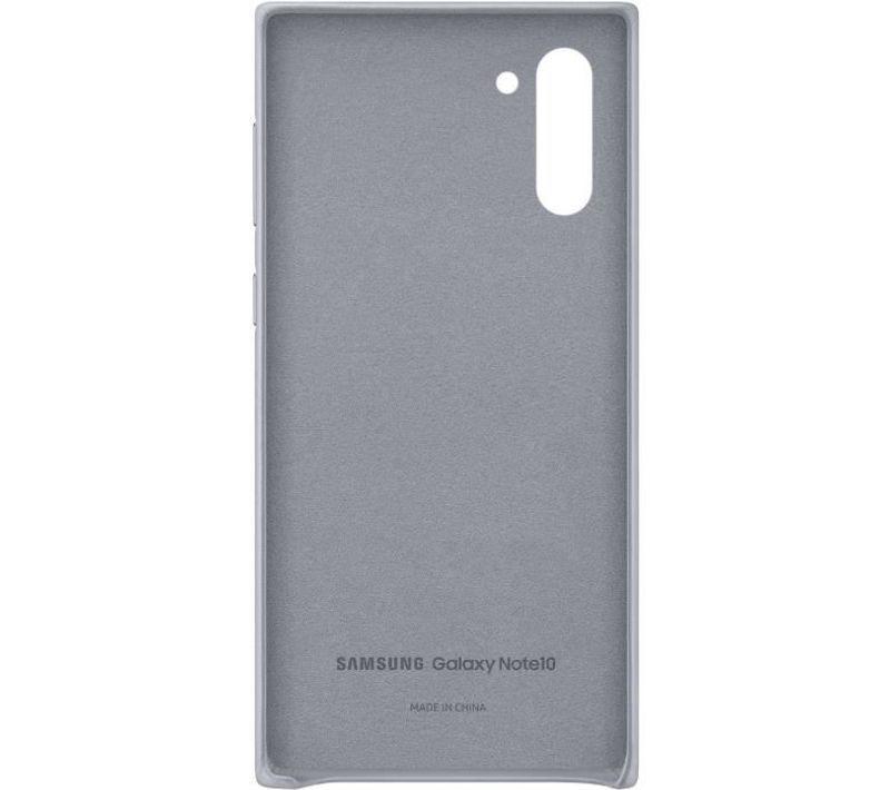 Coque Cuir Gris Note10