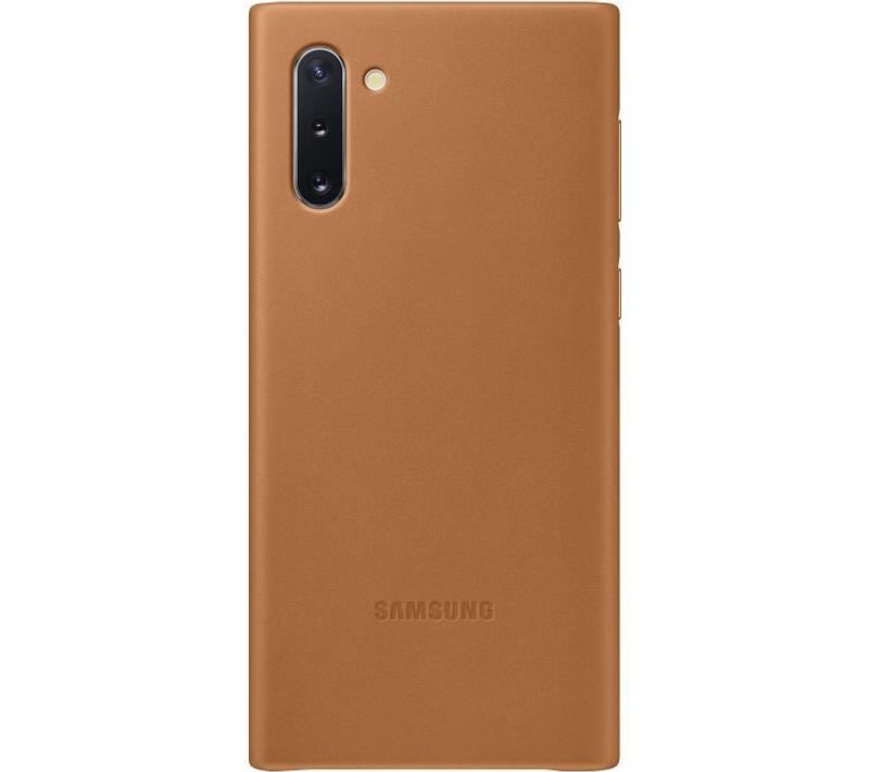Coque Cuir Camel Note10