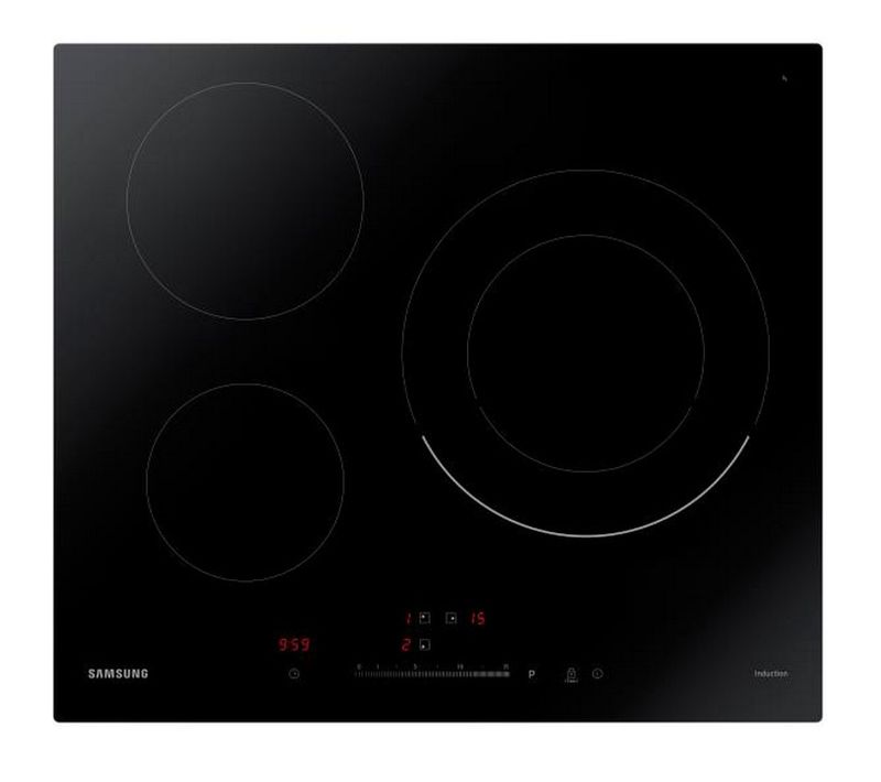 Table De Cuisson à Induction 60cm 3 Feux 7200w Noir Nz63r3727bk