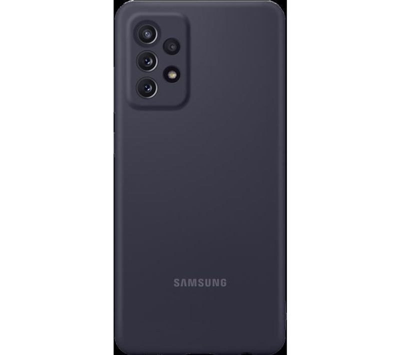 Coque Silicone Galaxy A72 Noir