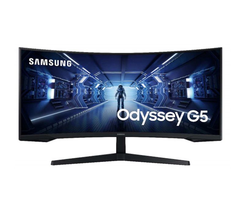Écran PC Odyssey 34" Moniteur Gaming Incurvé Odyssey G5 34" LED Ultrawide Quad Hd 1 Ms Noir
