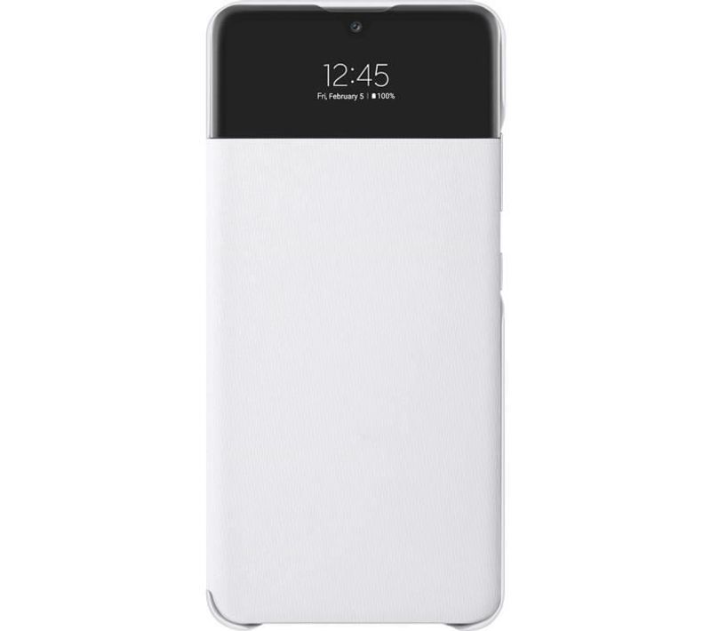 Coque Etui Smart View Galaxy A32 4g Blanc