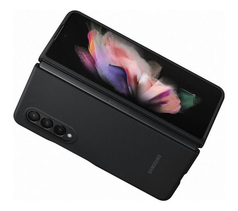 Coque En Silicone Pour Samsung Galaxy Z 3 Fold Noir