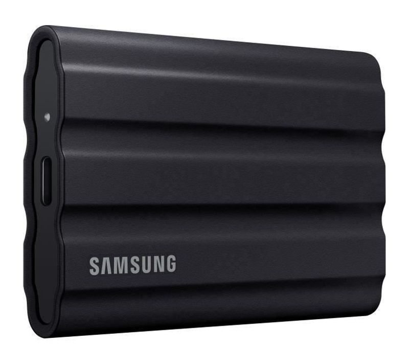 Disque Ssd Externe Portable T7 Shield Mu Pe1t0s Eu Usb Type C 1 To Noir