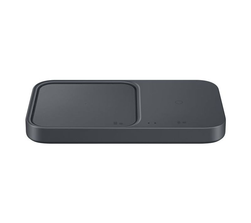 Chargeur Duo Sans Fil Rapide 15w - Pad Induction - Sans Adaptateur Secteur - Noir