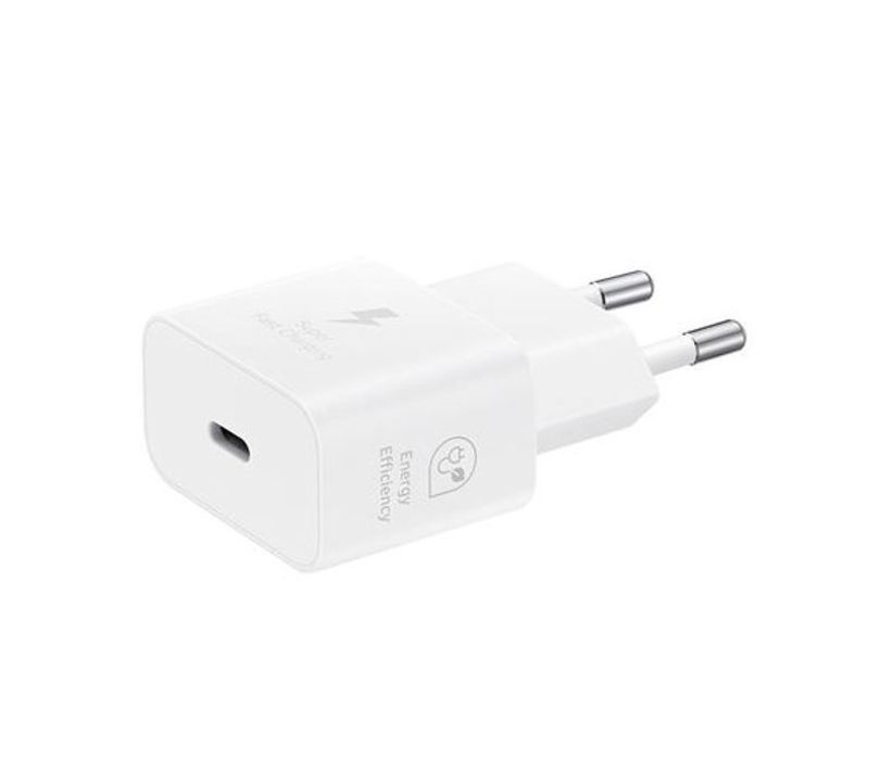 Chargeur Pour Téléphone Mobile Chargeur Secteur Rapide 25w, Port USB Type C Blanc