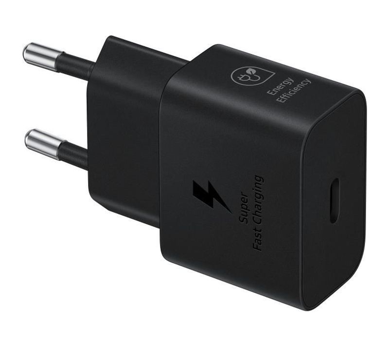 Chargeur Secteur Rapide 25w USB C Sans Câble Noir