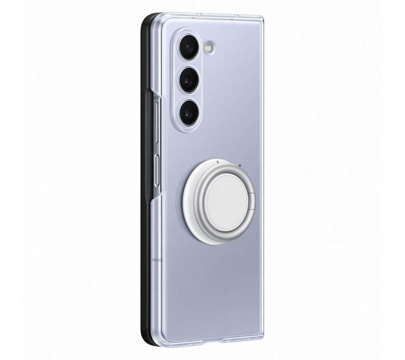 Coque Et Étui Téléphone Mobile Samsung Coque Transparente Avec Support Amovible Z Fold 5
