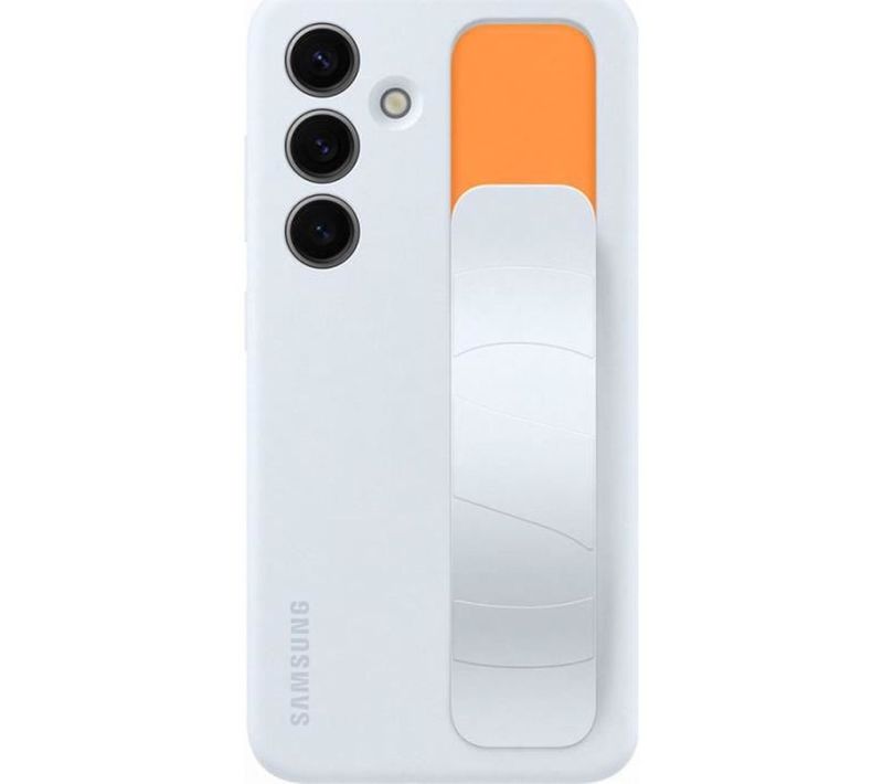 Coque Et Étui Téléphone Mobile Samsung Coque Silicone Avec Laniere Pour Galaxy S24 Bleu Polaire